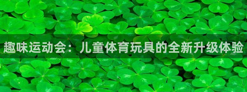 中欧体育客服：趣味运动会：儿童体育玩具的全新升级体验